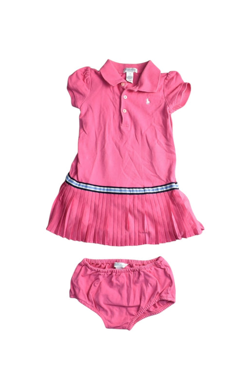 A Pink Dress Sets from Ralph Lauren in size 18-24M for girl. (Front View)