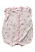 A Pink Short Sleeve Rompers from Ralph Lauren in size 3-6M for girl. (Front View)