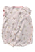 A Pink Short Sleeve Rompers from Ralph Lauren in size 3-6M for girl. (Back View)