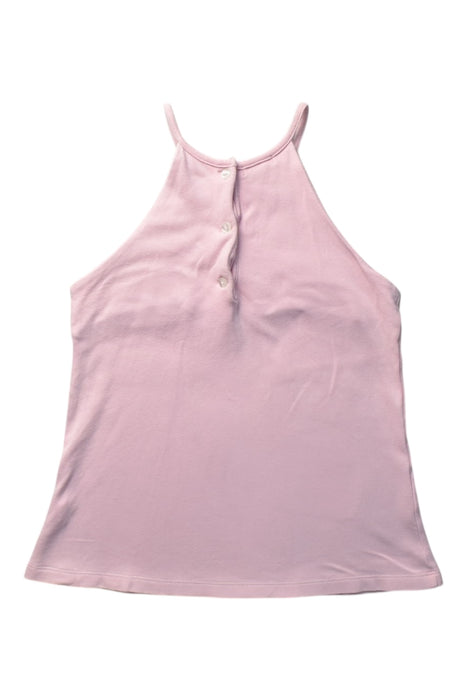 A Pink Sleeveless Tops from Bisby in size 12Y for girl. (Back View)