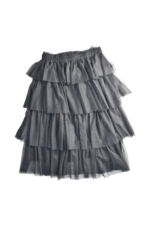 A Grey Tulle Skirts from Genwoo Kids in size 10Y for girl. (Front View)