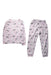 A Pink Pyjama Sets from Janie & Jack in size 6T for girl. (Front View)