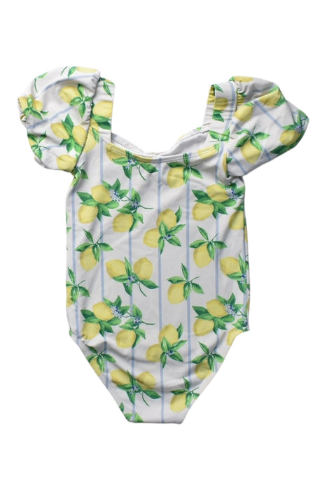 A Multicolour Swimsuits from Janie & Jack in size 5T for girl. (Back View)