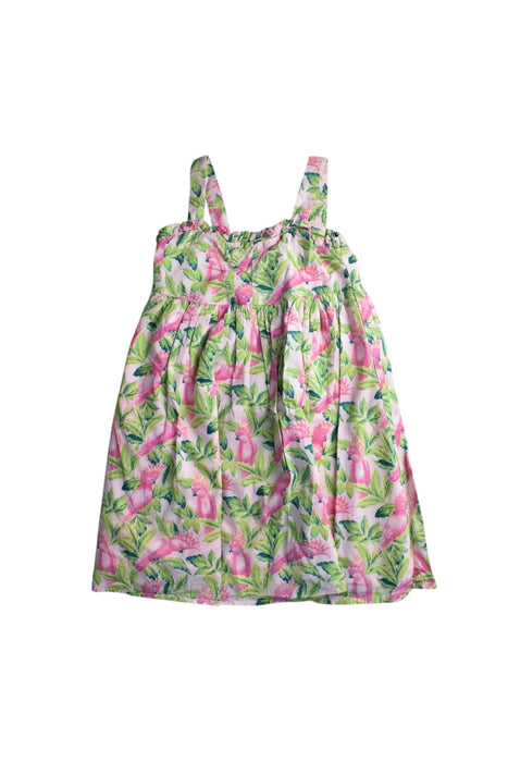 A Multicolour Sleeveless Dresses from Janie & Jack in size 6T for girl. (Front View)