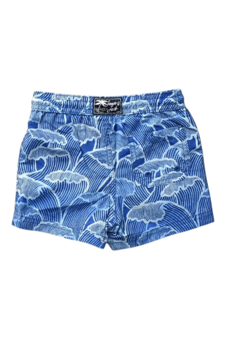 A Blue Swim Shorts from Janie & Jack in size 2T for boy. (Back View)