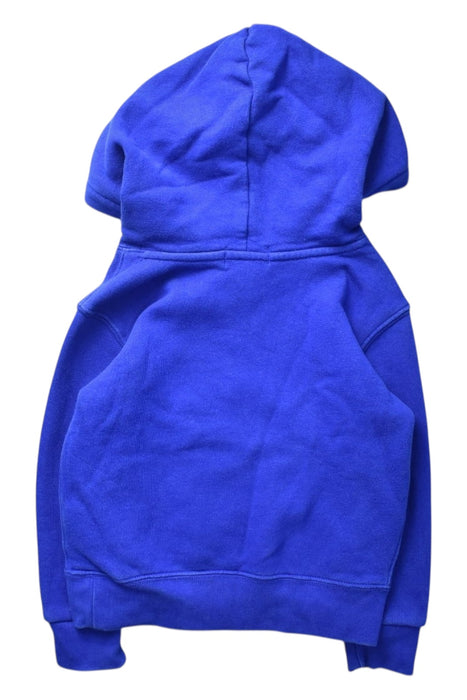 A Blue Hooded Sweatshirts from Polo Ralph Lauren in size 3T for boy. (Back View)