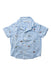 A Blue Short Sleeve Shirts from Janie & Jack in size 18-24M for boy. (Front View)