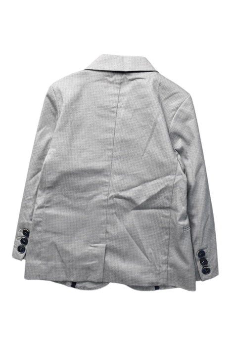 A Grey Blazers from Mayoral in size 2T for boy. (Back View)