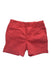 A Red Shorts from Chateau de Sable in size 6-12M for boy. (Front View)