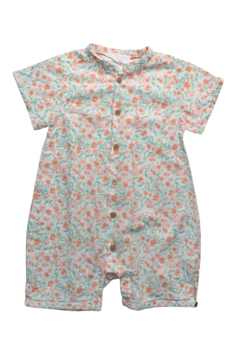A Multicolour Short Sleeve Rompers from Chateau de Sable in size 6-12M for boy. (Front View)