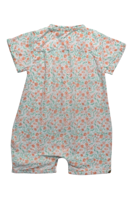 A Multicolour Short Sleeve Rompers from Chateau de Sable in size 6-12M for boy. (Back View)