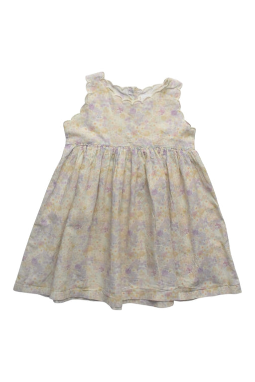 A Multicolour Sleeveless Dresses from Jamie Kay in size 6-12M for girl. (Front View)