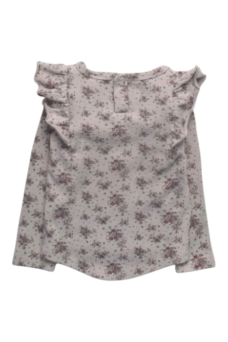 A Taupe Short Sleeve Tops from Jamie Kay in size 6-12M for girl. (Back View)