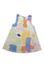 A Multicolour Sleeveless Dresses from Our Mini Nature in size 12-18M for girl. (Front View)