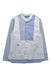 A Blue Long Sleeve Shirts from Dior in size 8Y for boy. (Front View)