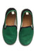 A Green Espadrilles from Rivieras in size 4T for girl. (Back View)