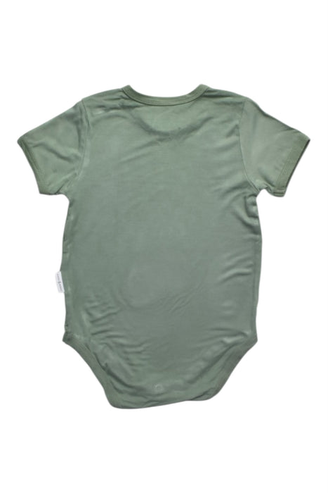 A Green Short Sleeve Bodysuits from Raph and Remy in size 6-12M for boy. (Back View)