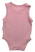 A Pink Sleeveless Bodysuits from Raph and Remy in size 3-6M for girl. (Back View)