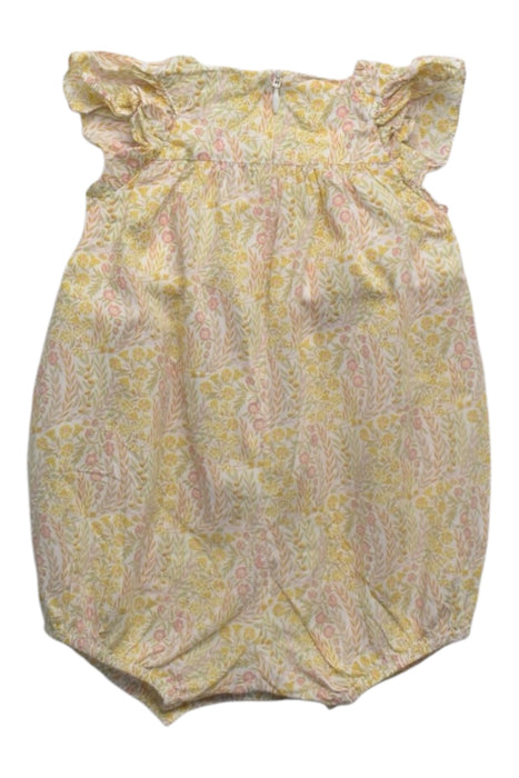 A Pink Sleeveless Rompers from Tartine et Chocolat in size 3-6M for girl. (Back View)