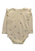 A Beige Long Sleeve Bodysuits from Konges Sløjd in size 6-12M for girl. (Front View)
