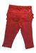 A Red Leggings from Petit Bateau in size 3-6M for girl. (Back View)
