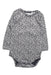 A Black Long Sleeve Bodysuits from Jamie Kay in size 6-12M for girl. (Front View)
