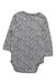 A Black Long Sleeve Bodysuits from Jamie Kay in size 6-12M for girl. (Back View)