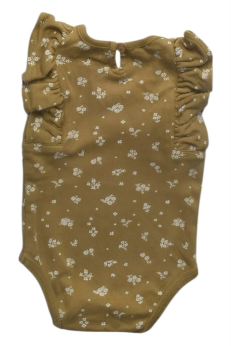 A Brown Sleeveless Bodysuits from Jamie Kay in size 3-6M for girl. (Back View)