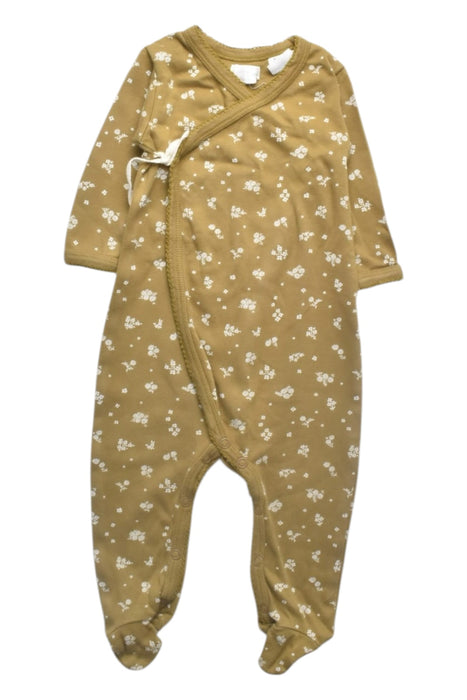 A Yellow Onesies from Jamie Kay in size 0-3M for girl. (Front View)