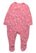 A Pink Onesies from Mothercare in size 0-3M for girl. (Back View)