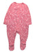 A Pink Onesies from Mothercare in size 0-3M for girl. (Back View)