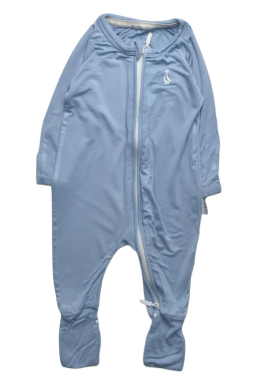 A Blue Onesies from Raph and Remy in size 0-3M for boy. (Front View)