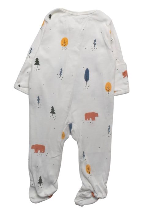 A Multicolour Onesies from Le Petit Society in size 3-6M for girl. (Back View)