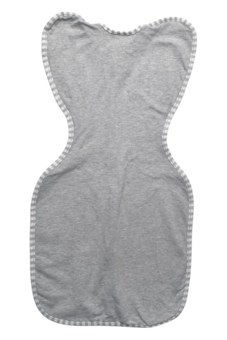 A Grey Swaddles from Love To Dream in size 0-3M for girl. (Back View)