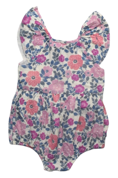 A Multicolour Sleeveless Rompers from Louis Louise in size 3-6M for girl. (Back View)