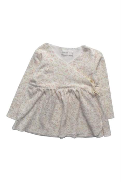 A Ivory Long Sleeve Dresses from Jamie Kay in size 3-6M for girl. (Front View)