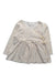 A Ivory Long Sleeve Dresses from Jamie Kay in size 3-6M for girl. (Front View)