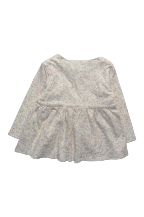A Ivory Long Sleeve Dresses from Jamie Kay in size 3-6M for girl. (Back View)