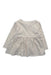 A Ivory Long Sleeve Dresses from Jamie Kay in size 3-6M for girl. (Back View)
