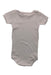 A Beige Short Sleeve Bodysuits from Petit Bateau in size 3-6M for girl. (Back View)