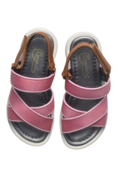 A Pink Sandals from Bonpoint in size 6T for girl. (Back View)