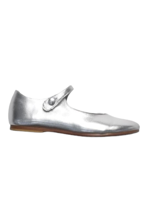 A Metallic Flats from Bonpoint in size 4T for girl. (Front View)