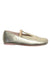A Gold Flats from Minna Parikka in size 5T for girl. (Front View)