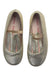 A Gold Flats from Minna Parikka in size 5T for girl. (Back View)