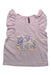 A Pink Short Sleeve Tops from Sergent Major in size 7Y for girl. (Front View)