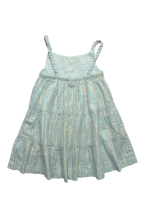 A Multicolour Sleeveless Dresses from Sergent Major in size 3T for girl. (Back View)