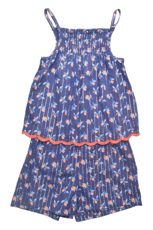 A Blue Sleeveless Rompers from Sergent Major in size 9Y for girl. (Front View)