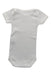 A White Short Sleeve Bodysuits from Petit Bateau in size 3-6M for girl. (Back View)