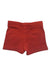 A Red Shorts from Boboli in size 3-6M for boy. (Back View)