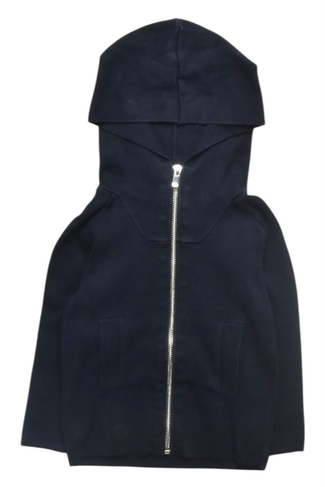 A Navy Zippered Sweatshirts from Jacadi in size 3T for boy. (Front View)